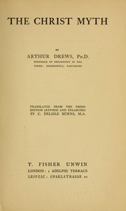 Cover of: The Christ myth