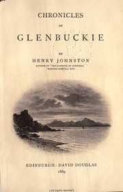 Cover of: Chronicles of Glenbuckle