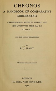 Cover of: Chronos, a handbook of comparative chronology by Rabie J. Hart