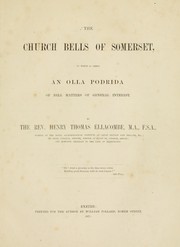 Cover of: The church bells of Gloucestershire: to which is added a budget of bell matters of general interest