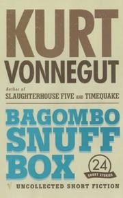 Cover of: Bagombo Snuff Box by Kurt Vonnegut