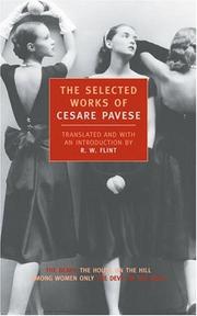 Cover of: The selected works of Cesare Pavese | Cesare Pavese