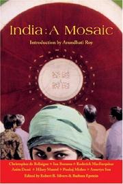 Cover of: India by Barbara Epstein, Arundhati Roy