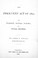 Cover of: The Insolvent Act of 1869