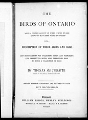 Cover of: The birds of Ontario by Thomas McIlwraith