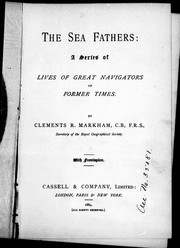 Cover of: The sea fathers: a series of lives of great navigators of former times