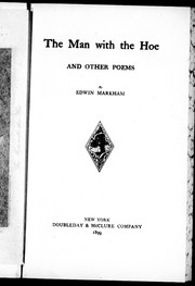 Cover of: The man with the hoe and other poems