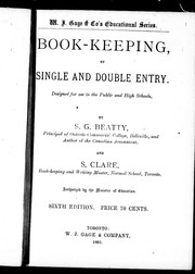 Cover of: Book-keeping by single and double entry: designed for use in the public and high schools