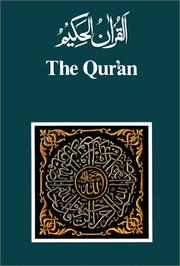 Cover of: The Qur'an by M.H. Shakir