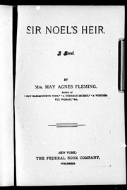 Cover of: Sir Noel's heir: a novel