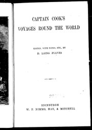 Captain Cook's voyages round the world by James Cook