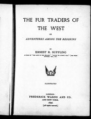 Cover of: The fur traders of the west, or, Adventures among the redskins