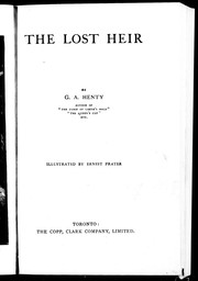 Cover of: The lost heir