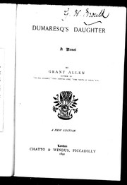 Cover of: Dumaresq's daughter by Grant Allen