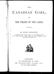 Cover of: The Canadian girl, or, The pirate of the lakes | 
