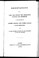 Cover of: Observations on a "Bill for uniting the legislative councils and assemblies of the provinces of Lower Canada and Upper Canada in one legislature, and to make further provision for the government of the said provinces"