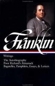 Cover of: Franklin by Benjamin Franklin