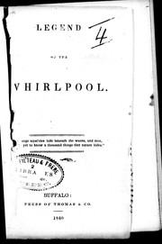 Cover of: Legend of the whirlpool by James Fenimore Cooper