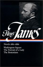 Cover of: Novels, 1881-1886 by Henry James