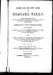 Every man his own guide at Niagara Falls by F. H. Johnson