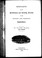 Cover of: Reports on the preliminary and locating surveys of the Bytown and Prescott Railway