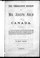 Cover of: The emigration mission of Mr. Joseph Arch to Canada