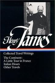 Cover of: Collected travel writings by Henry James