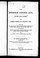 Cover of: The Division Courts Act, rules and forms
