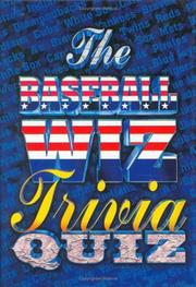Cover of: The Baseball Wiz Trivia Book