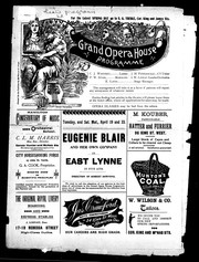 Cover of: Eugenie Blair and her own company in East Lynne: in five acts : direction of Robert Downing