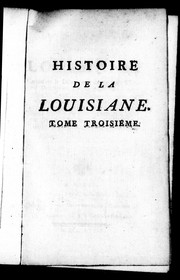 Cover of: Histoire de la Louisiana
