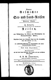 Cover of: J. Long's, Westindischen Dollmetschers und Kaufmanns Reisen by Long, John