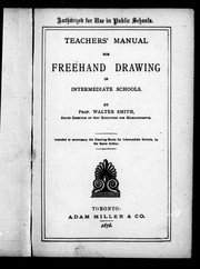 Cover of: Teacher's manual for freehand drawing in intermediate schools