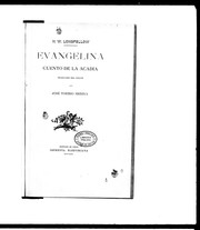 Cover of: Evangelina by Henry Wadsworth Longfellow, Henry Wadsworth Longfellow