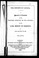 Cover of: A journal of visitation to the western portion of his diocese, by the Lord Bishop of Toronto, in the autumn of 1842