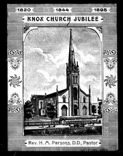 Knox Church jubilee