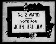 No. 2 ward, vote for John Hallam by John Hallam