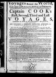 Cover of: [A New, authentic, and complete collection of] voyages round the world, undertaken and performed by royal authority | George William Anderson