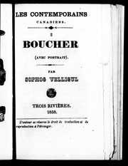 Cover of: Boucher by Adolphe Ouimet