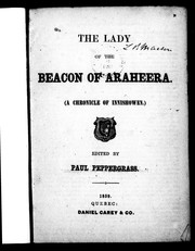 Cover of: The lady of the Beacon of Araheera: (a chronicle of Innishowen)