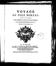 Cover of: Voyage au pole boréal: fait en 1773, par ordre du roi d'Angleterre