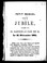 Cover of: Petit manuel pour le jubilé, accordé par Sa Sainteté le pape Pie IX, le 21 novembre 1851