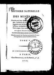 Cover of: Histoire naturelle des minéraux by Eugène-Melchior-Louis Patrin