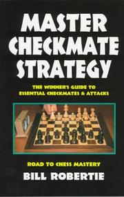 Cover of: Master checkmate strategy