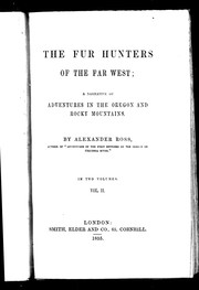 Cover of: The fur hunters of the Far West