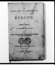 Cover of: The earth and its inhabitants, Europe