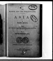 Cover of: The earth and its inhabitants, Asia by Élisée Reclus