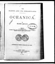 Cover of: The earth and its inhabitants, Oceania