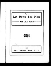 Cover of: Let down the nets: and other verses