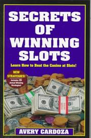 Cover of: Secrets of winning slots